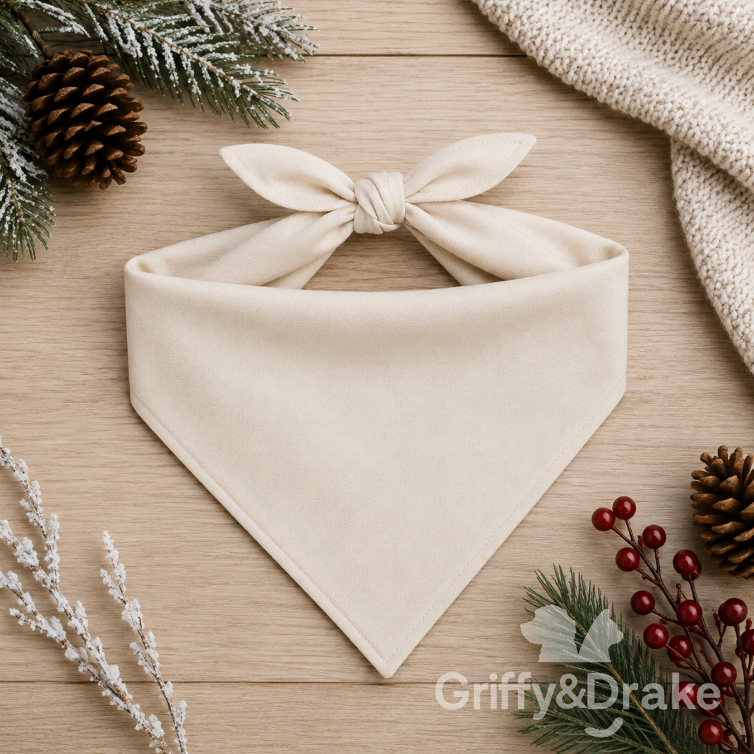 Simple Seasons Bandana - Winter - Cream