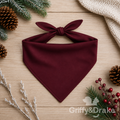 Simple Seasons Bandana - Winter - Merlot