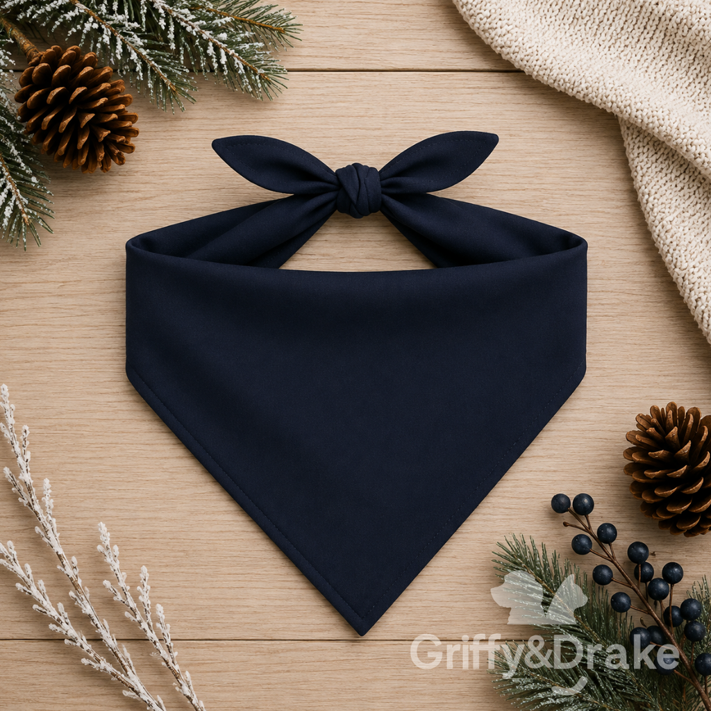 Simple Seasons Bandana - Winter - Navy