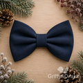 Simple Seasons Bow Tie - Winter - NAVY