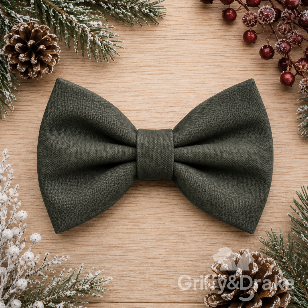 The Simple Seasons Bow Tie-Evergreen