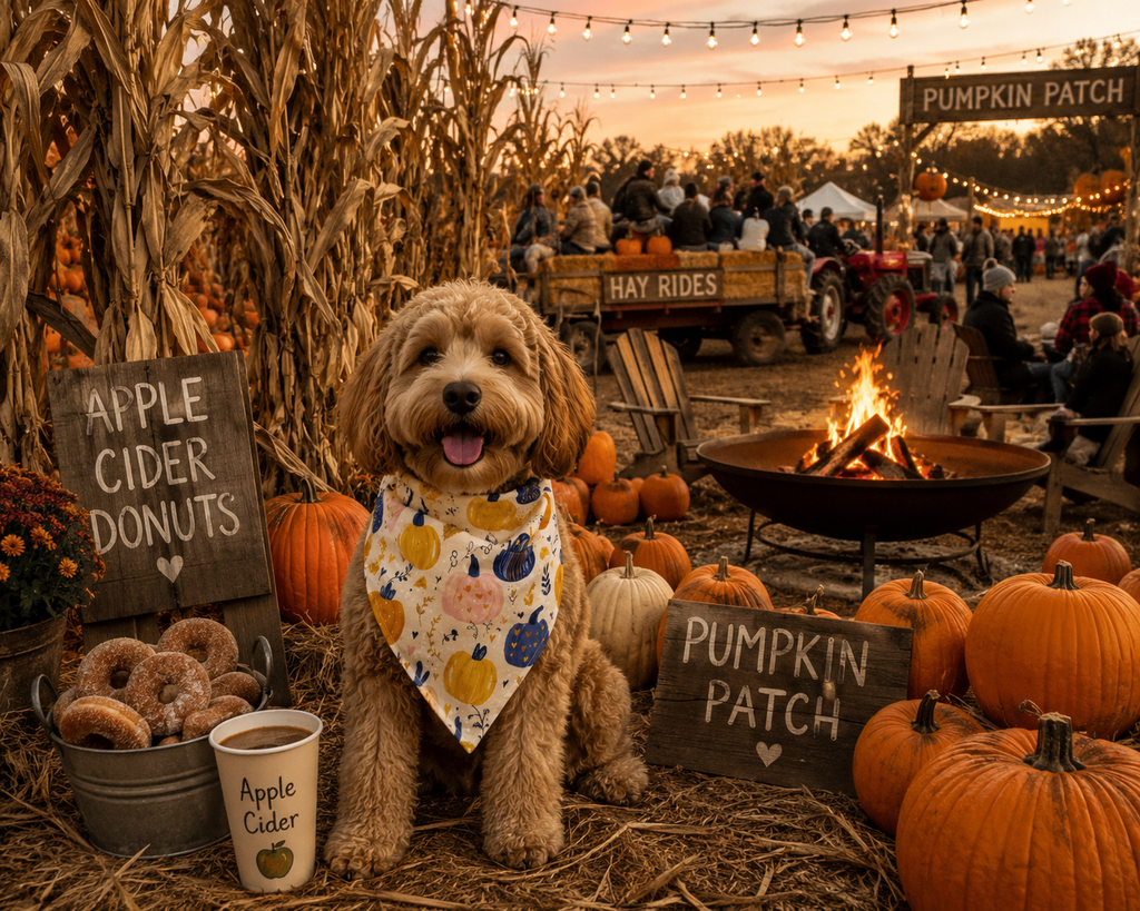 Pretty Pumpkins Bandana
