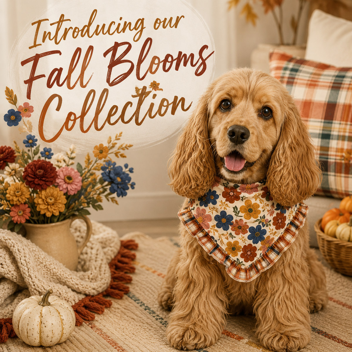 Fall Blooms Sailor Bow